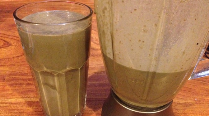 Delicous breakfast smoothie