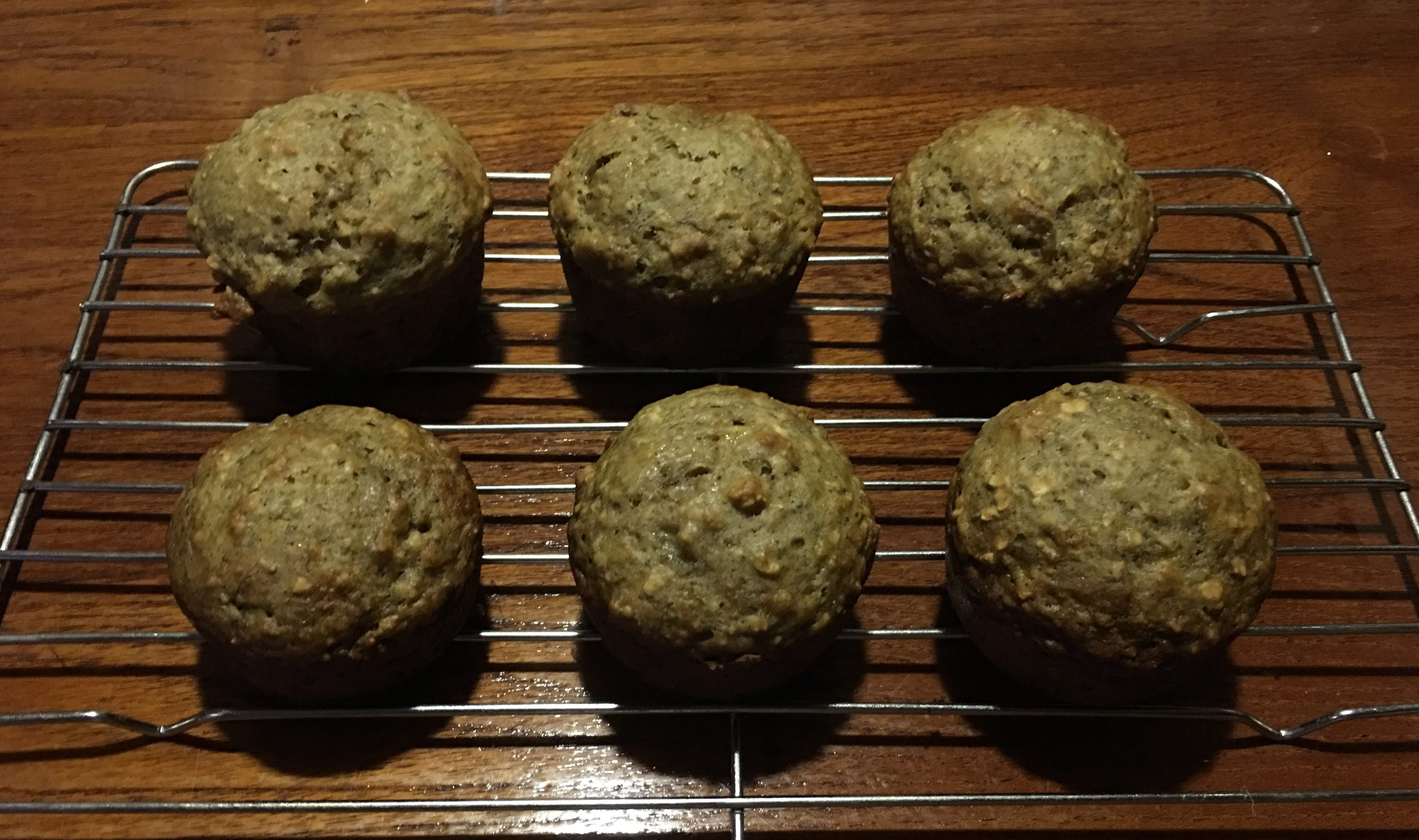 Banana bread muffins