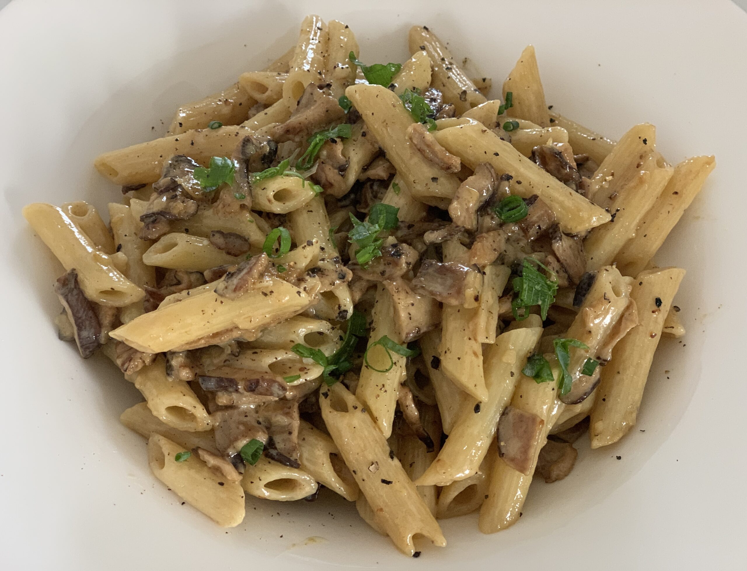 Miso Mushroom Pasta